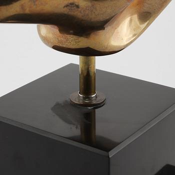 sculpture, bronze, signed.