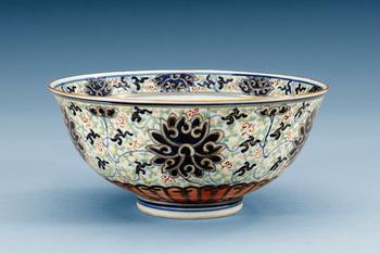 A bowl, Qing dynasty, Guangxus six character mark and period (1875-1908).