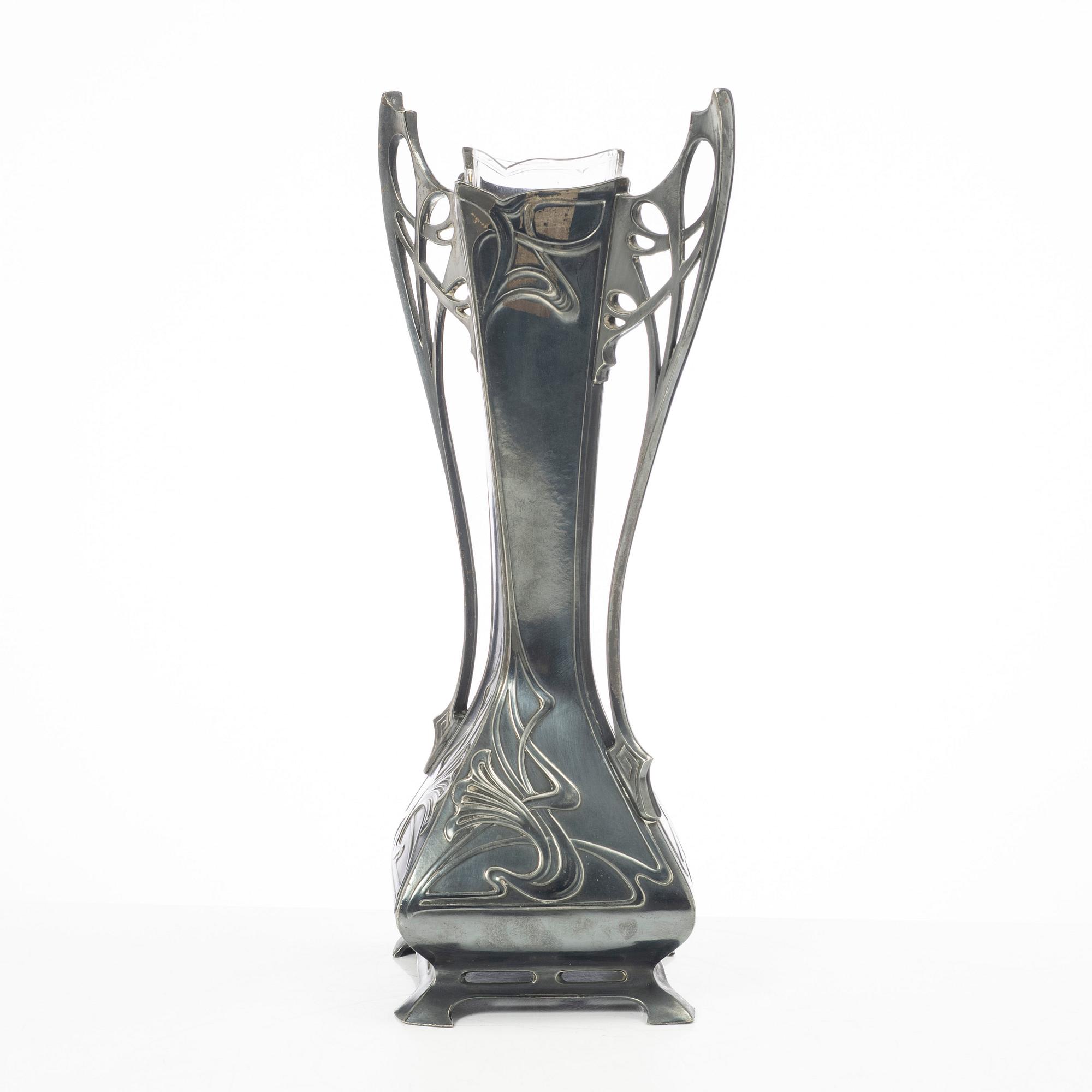 Württembergische Metallwarenfabrik (WMF), An Art Nouveau Vase, early 20th century.