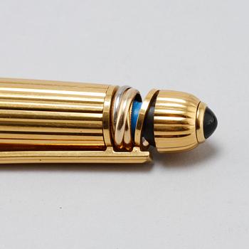 A ballpoint and fountain pen by Pasha de Cartier, end of the 20th century.