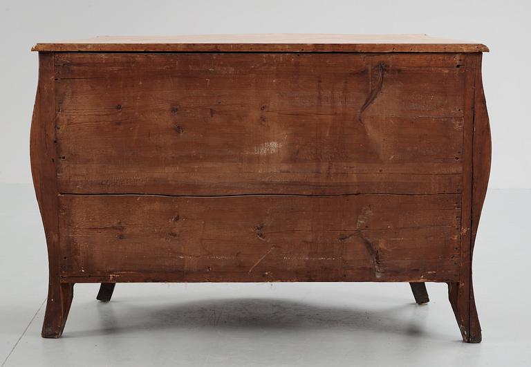 A Swedish rococobureau, 18th century.