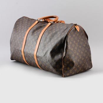VÄSKA, Louis Vuitton, "Keepall 60", weekendbag.