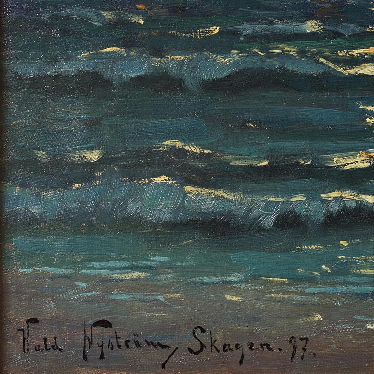 Valdemar Nyström, Moonlight in Skagen.