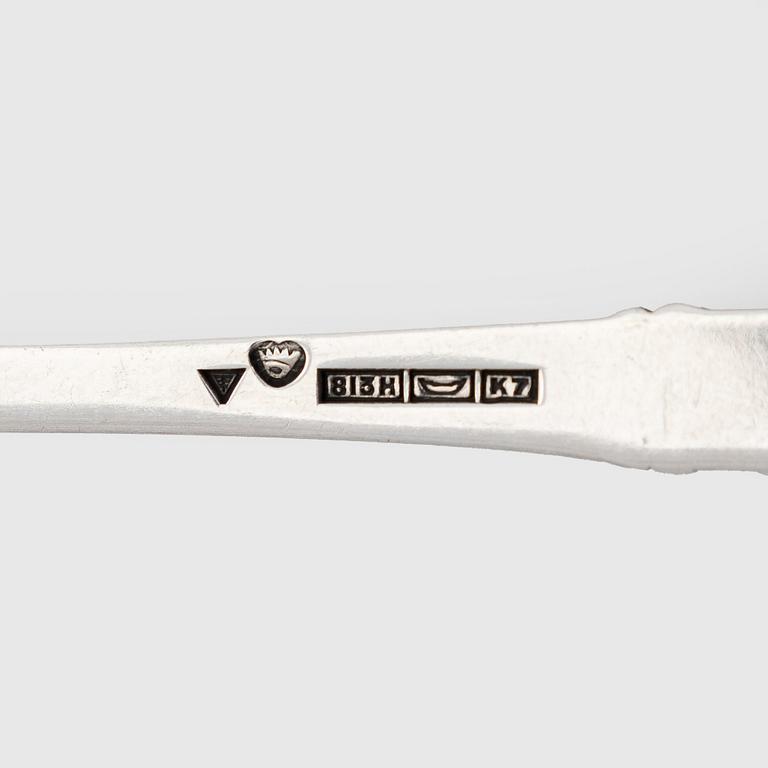 A 29-piece set of 'Tähkä' silver cutlery, Finnish hallmarks.