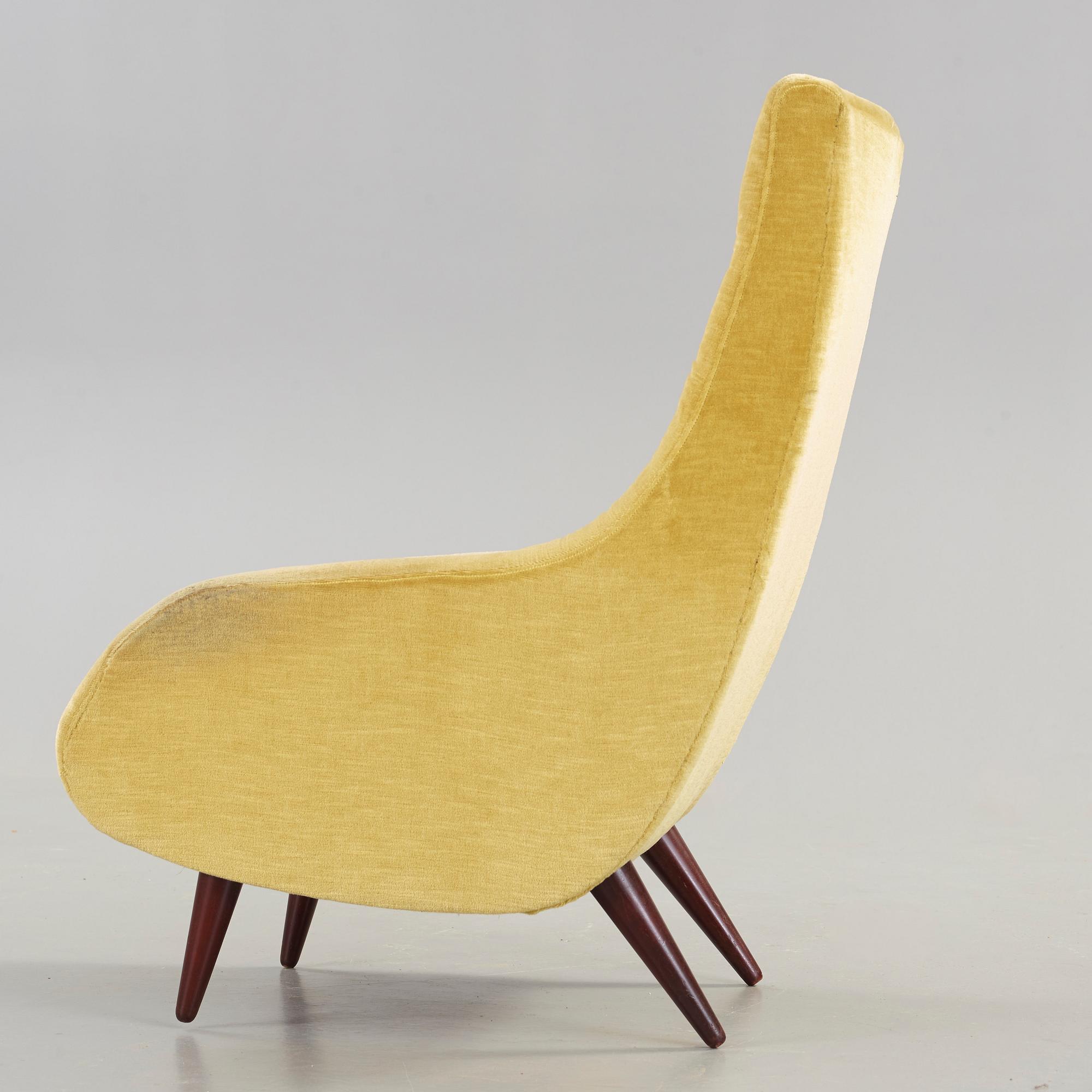 BENGT RUDA, fåtölj, "Ombord", Nordiska Kompaniet, 1950-tal.