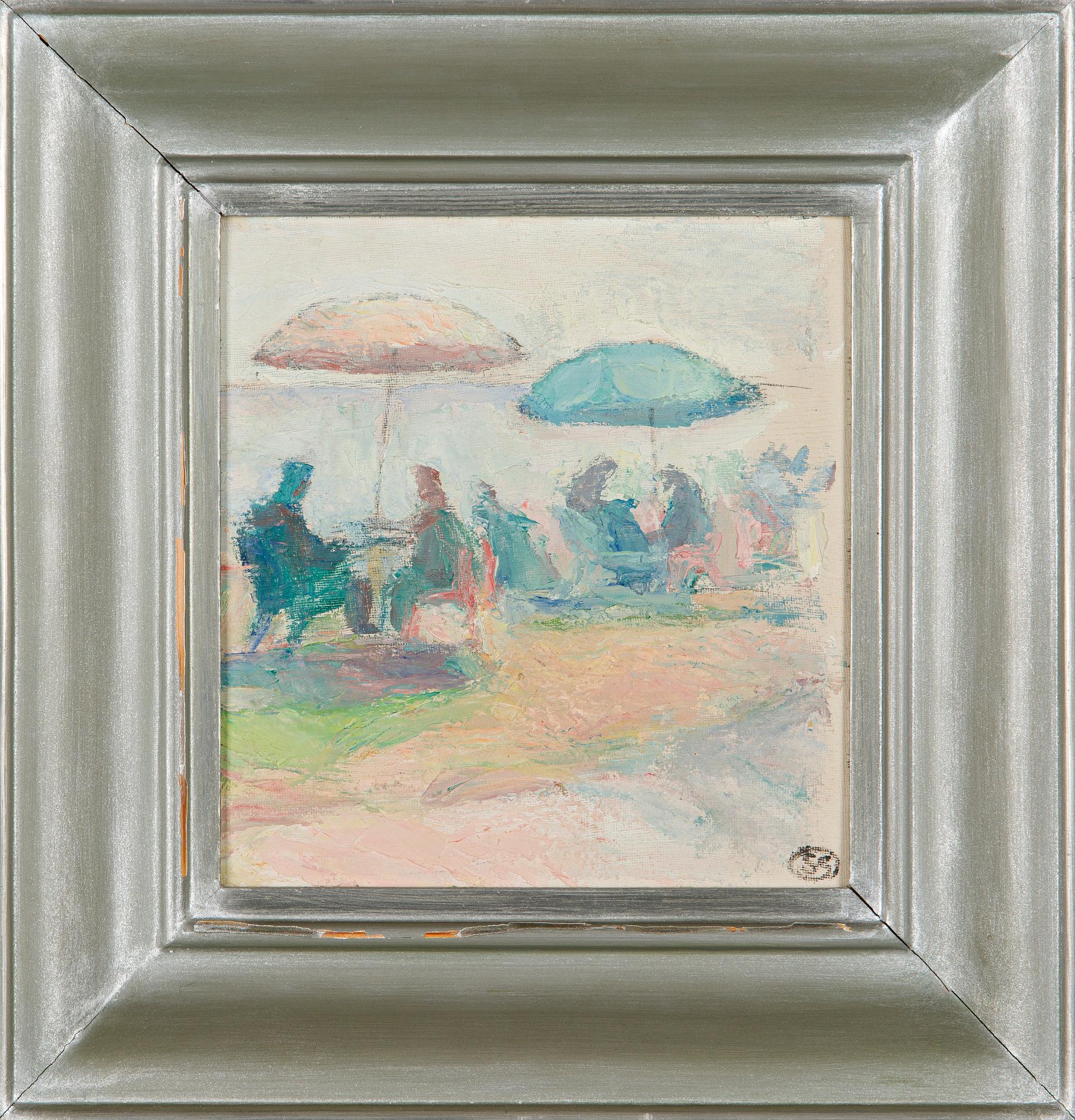 Sigrid Schauman, Terrass-vy.