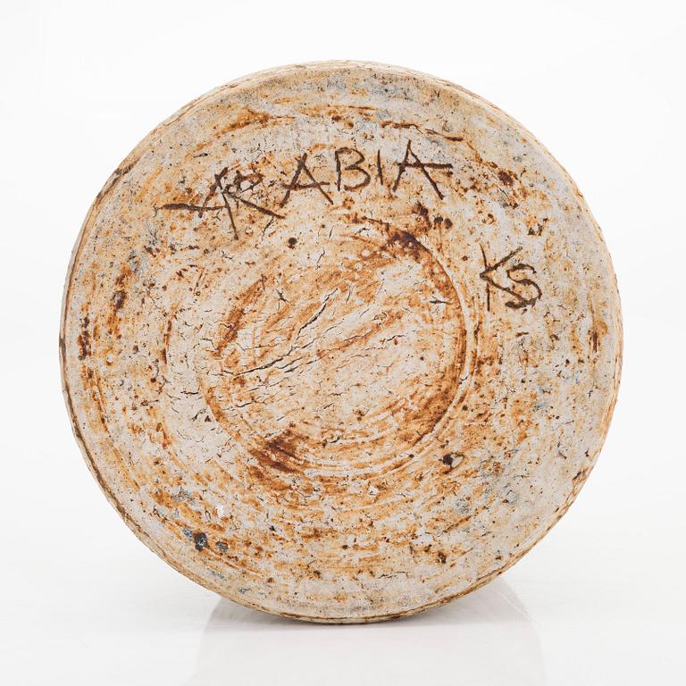 Kyllikki Salmenhaara, maljakko, kivitavaraa, signeerattu KS ARABIA.