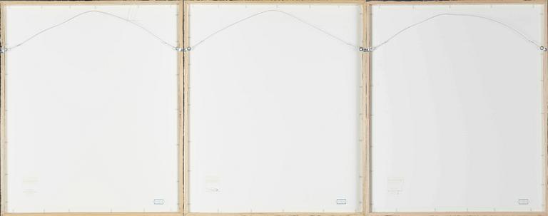 Roy Lichtenstein, jälkeen, Väriserigrafia, julisteet, 3 kpl, julkaisija Stedelijk Museum Amsterdam 1900-luvun jälkipuolisko.