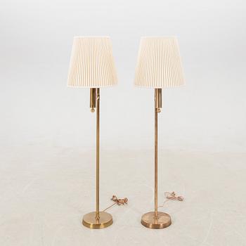 Floor lamps, a pair of Bergbom's model G018, late 20th century.