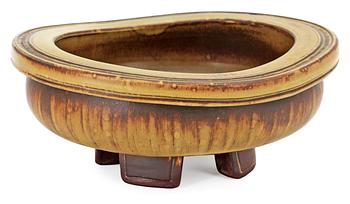 424. A Wilhelm Kåge 'Farsta' stoneware bowl, Gustavsberg Studio 1951.