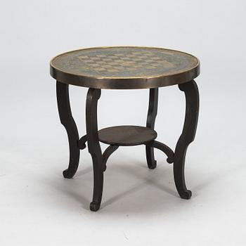 A 1930's coffee table / chess table.