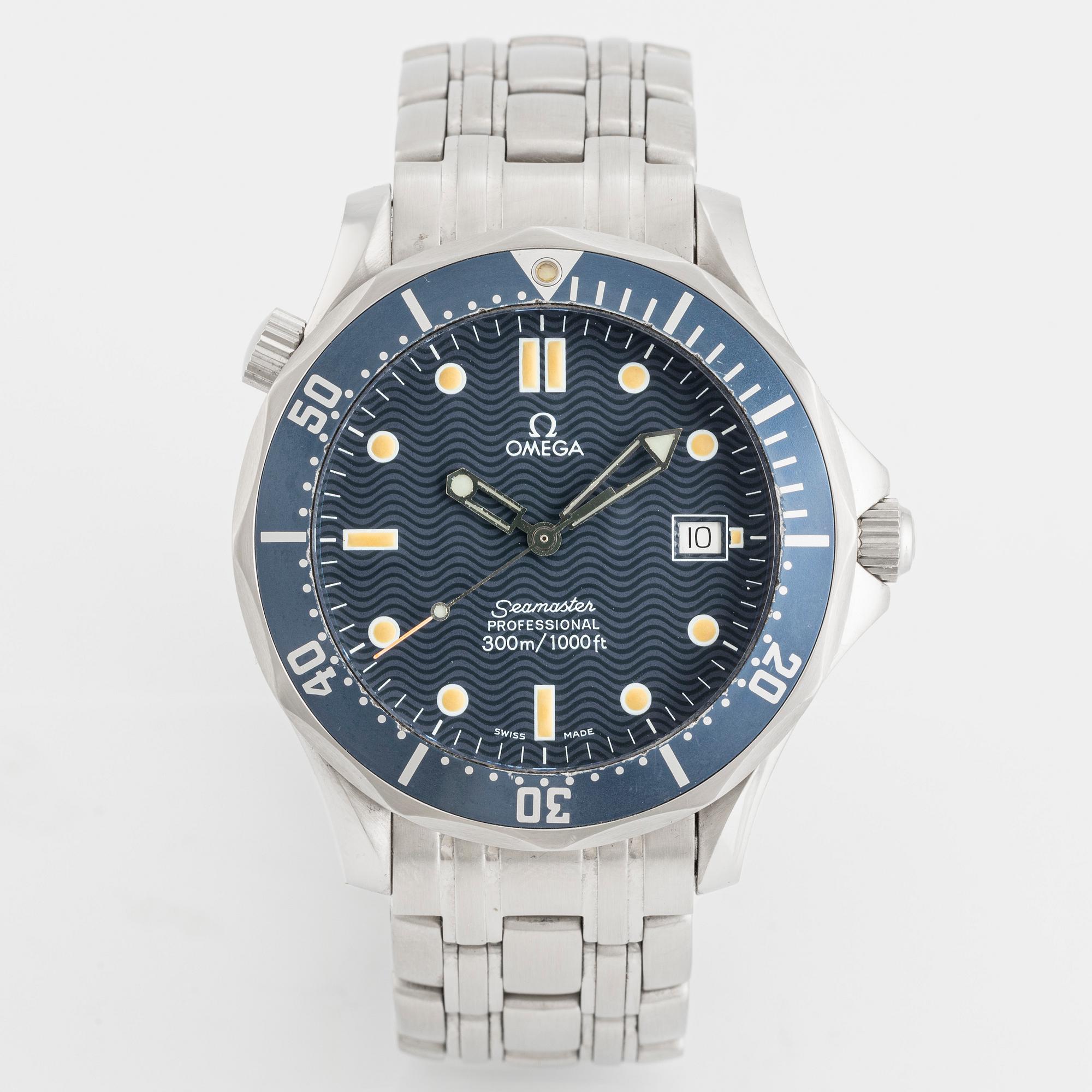 Omega, Seamaster, Professional, "Non-Chronometer", wristwatch, 41 mm.