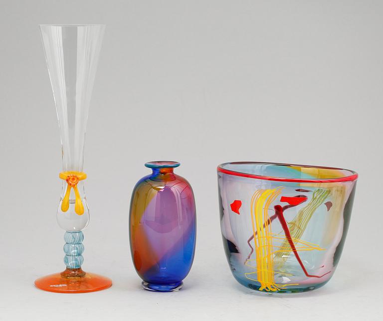 KONSTGLAS, 3 del, bl a Kjell Engman.