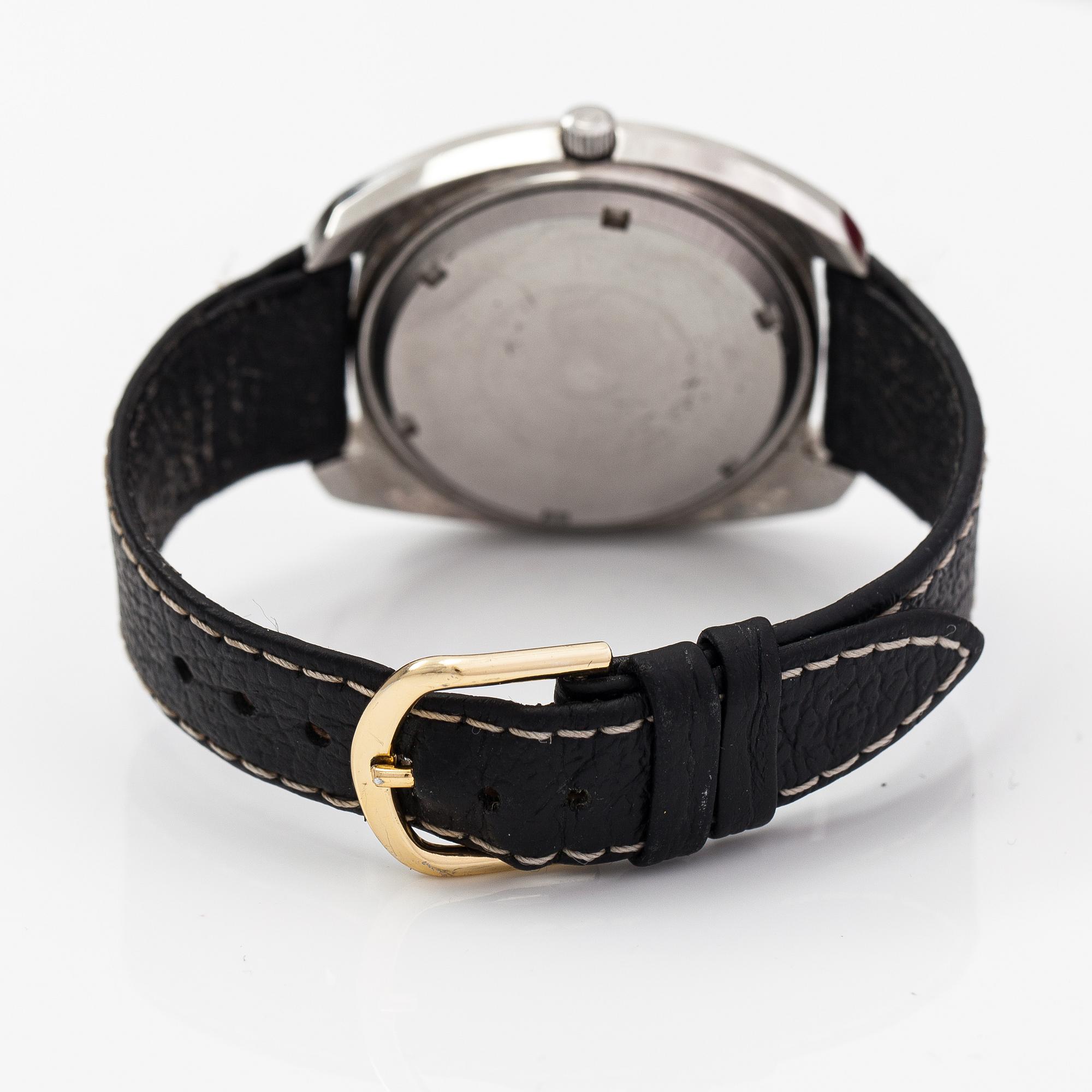 Omega, Electronic, 300 Hz, armbadnsur, 38 mm.