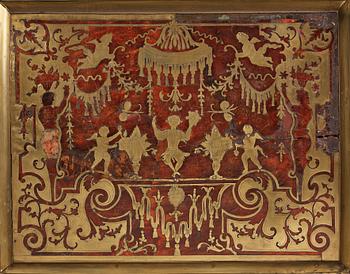 SKRIVBORD, sk Bureau Mazarin, Frankrike omkring år 1700, barock, kretsen av Nicolas Sageot (1666-1731).