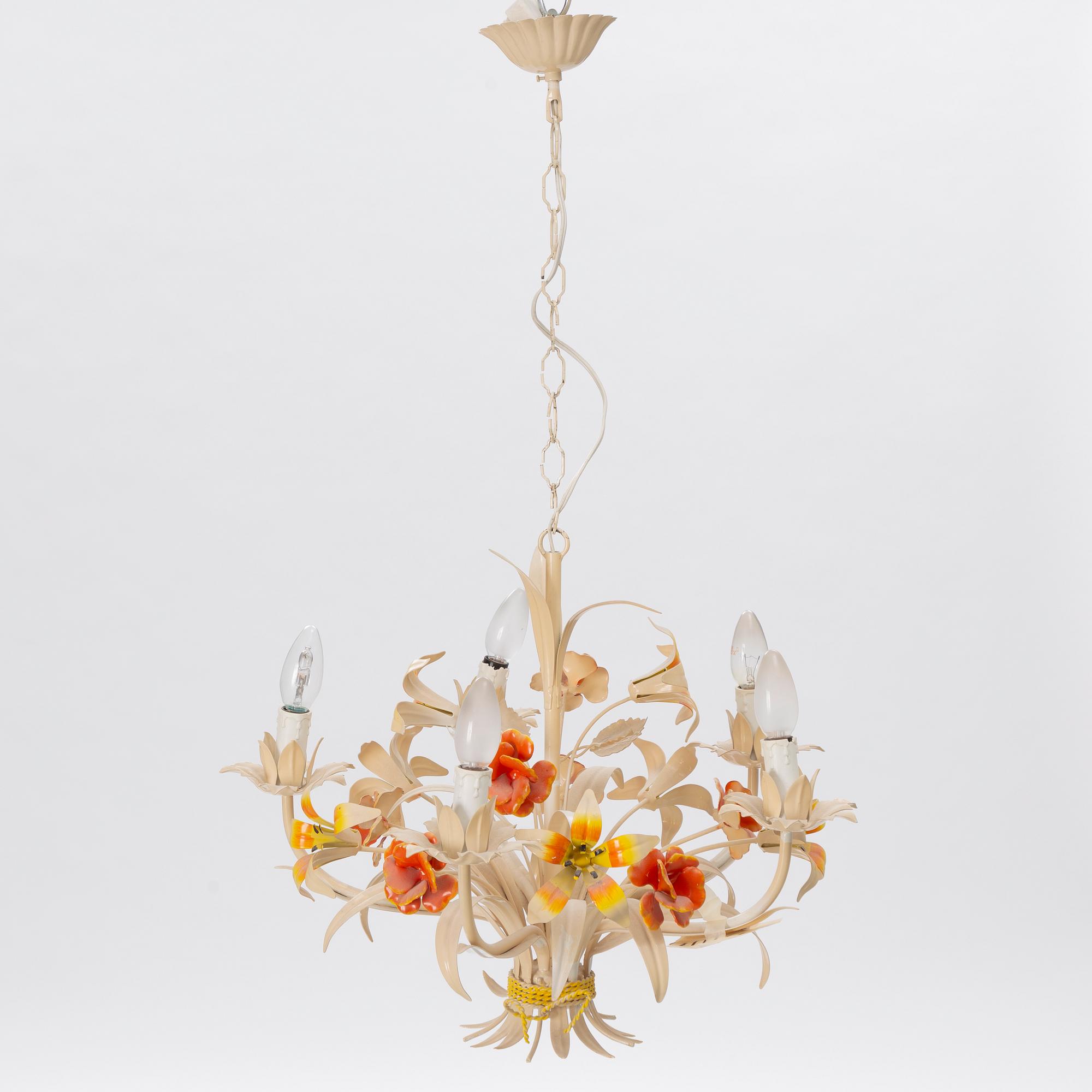 An Italian 1970's chandelier.