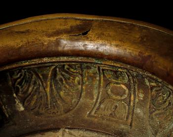 AMPEL, mässing, Italien, 1800-/1900-tal.