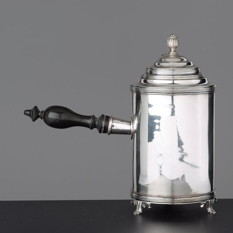 A Gustavian late 18th century coffee pot.