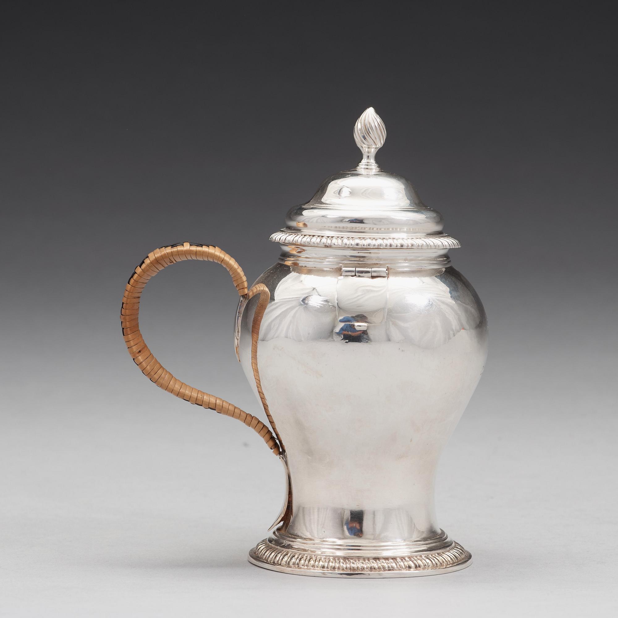 Emick Romer, argyle/skykanna, silver, London 1770.