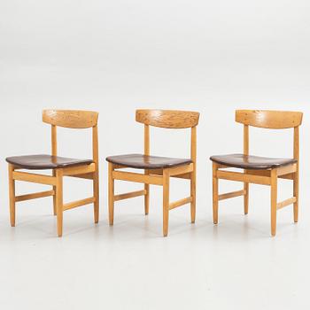 Børge Mogensen, Chairs, 5 pcs, "Öresund", Karl Andersson & Söner, second half of the 20th century.