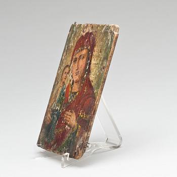 IKON, olja på träpannå. 16/1700-tal.