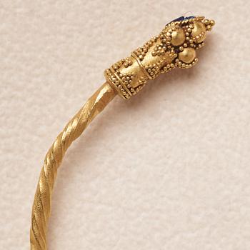 Armring, guld, Greko-Romersk-stil, sentida.