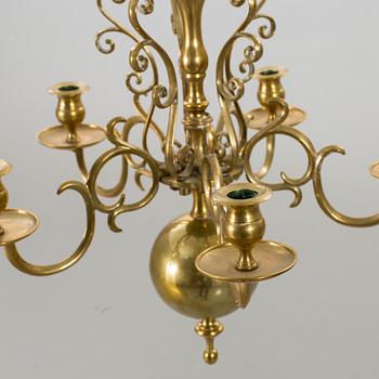 LJUSKRONA, mässing, Skultuna bruk No 205, 1900-tal.