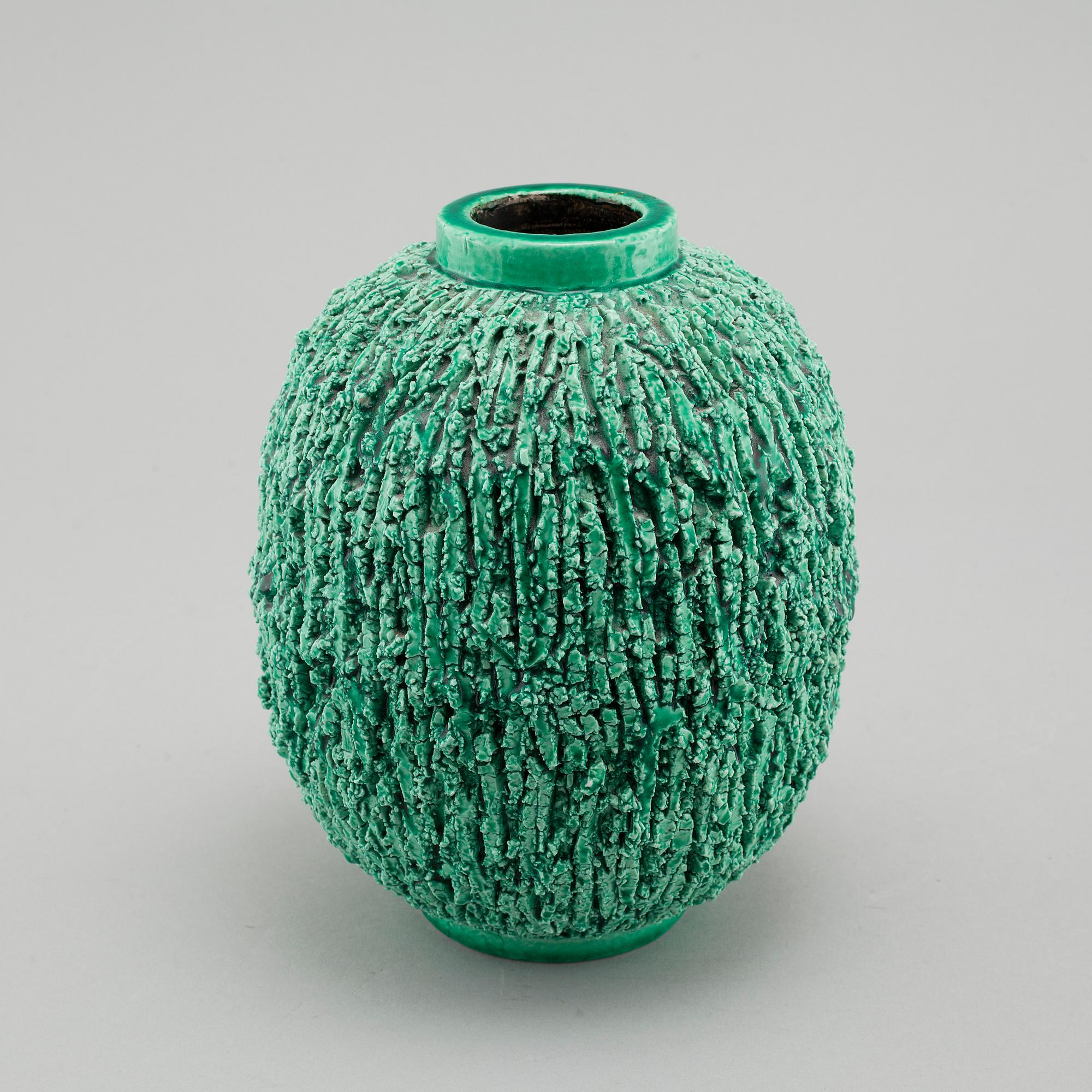 GUNNAR NYLUND, a stoneware vas for Rörstrand, stamp signed.