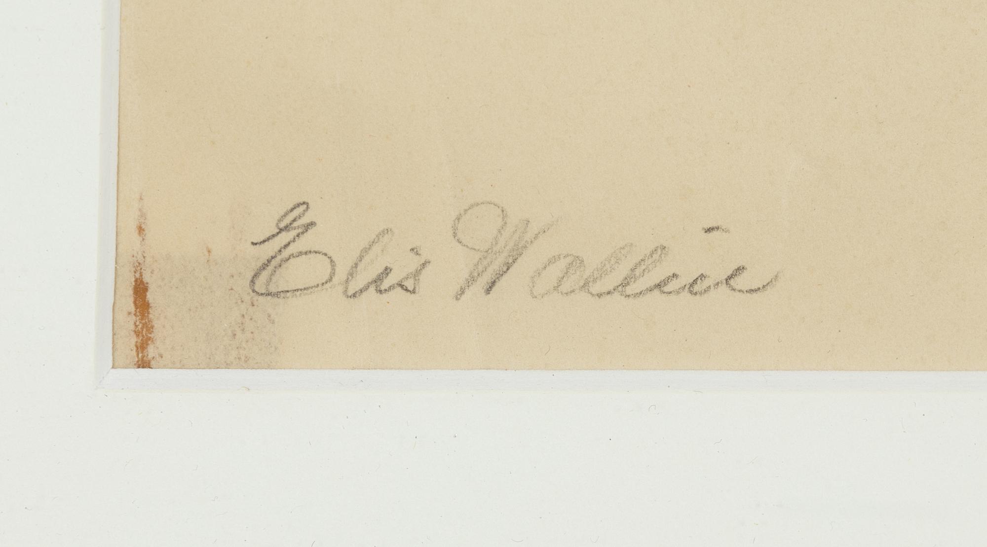 John Jon-And, charcoal drwaing on paper, signed Jon-And.