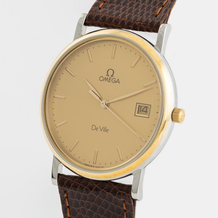 Omega, DeVille, wristwatch, 32,5 mm.