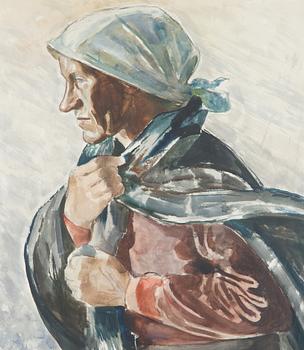 Lennart Segerstråle, Äldre dam.