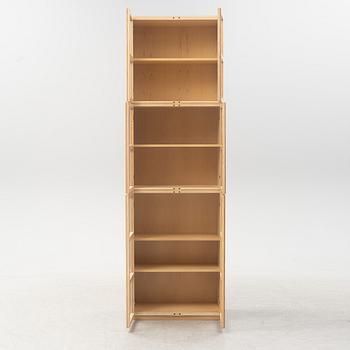 Titti Fabian, an oak veneered sideboard or book case, "Book", The Ideal Form Team, Italy.