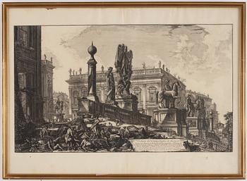 734. Giovanni Battista Piranesi, From: "Vedute di Roma".