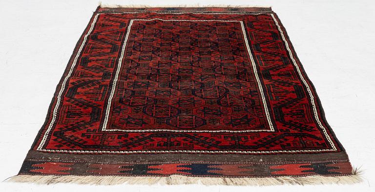 Matta, antik, Beludj, ca 200 x 103-06 cm.