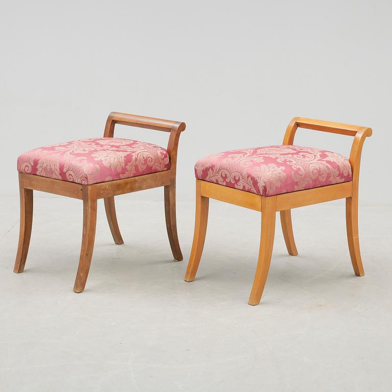 TABURETTER, Karl Johan, 1800-tal.