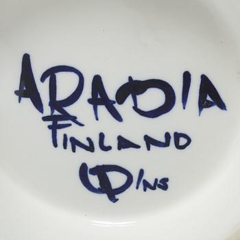 Ulla Procopé, terrin med lock, "Valencia", Arabia, Finland.