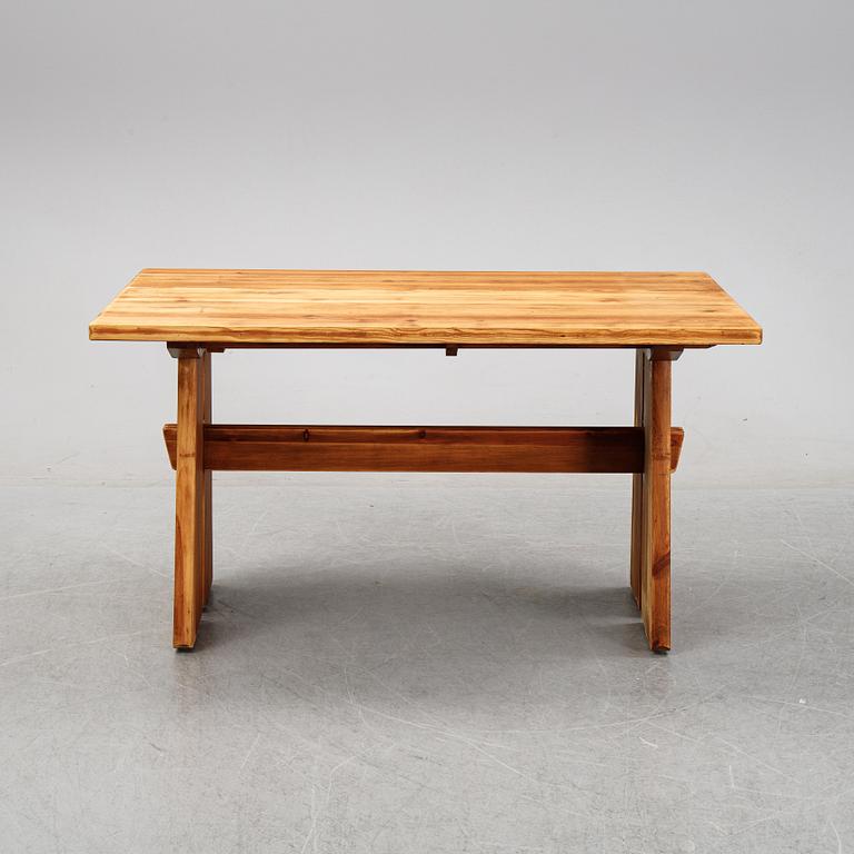 A 5 piece pine dining suite, Sweden, mid 20th century.