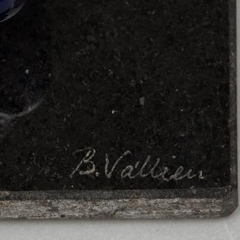 SKULPTUR, glas, Bertil Vallien, signerad.