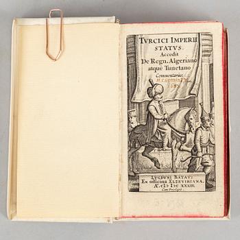 Elzevirs 1631, 1632, 1634 (Asia, Constantinople, Turkey) (3 vol).
