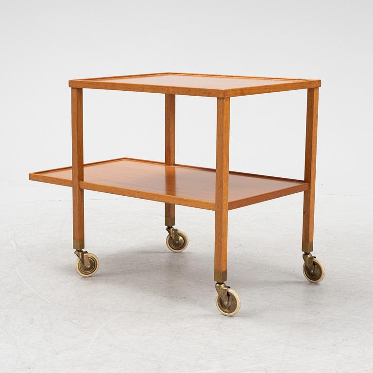 Josef Frank, a mahogany tea trolley, model 470, for Firma Svenskt Tenn, model designed in 1932.