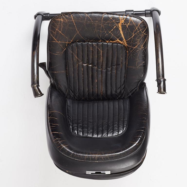 Ron Arad, a rare and signed Rover-Chair, One Off, London 1980's.