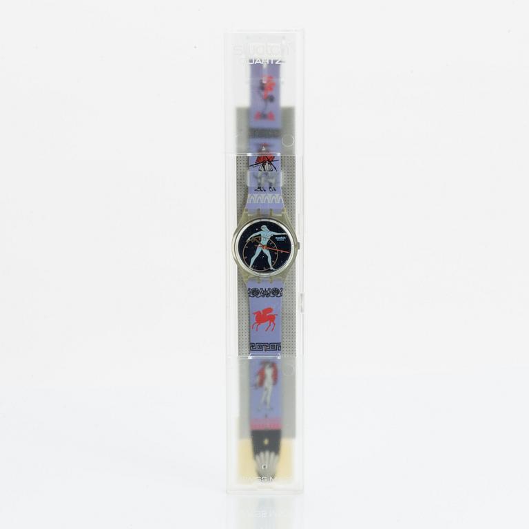 Swatch, Discobolus, wristwatch, 34 mm.