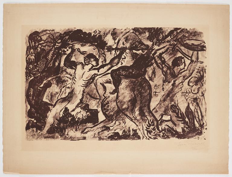 Isaac Grünewald, Figurscen.
