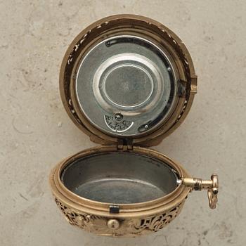 JOSUA WILSON (1688-1733), London, pocket watch, 51 mm, quarter repeating,