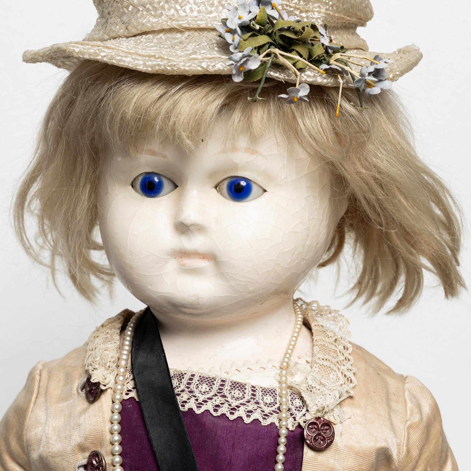 Wax figure, Germany/England, second half of the 19th century.