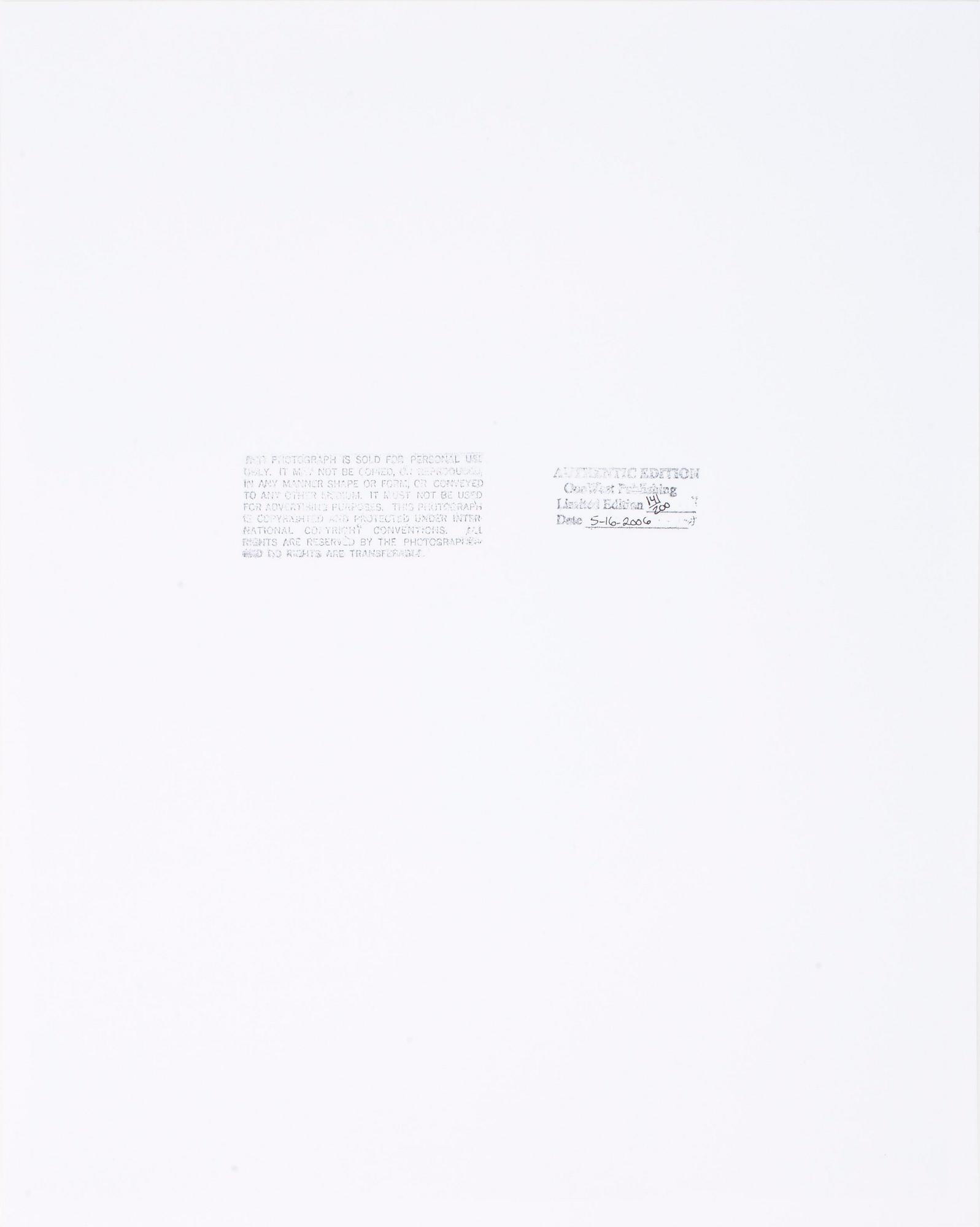 GEORGE BARRIS, efter, gicleétryck, numr 141/200, dat 16/5-2006.