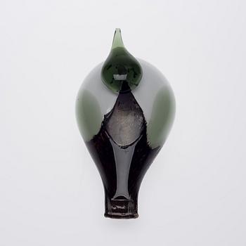 OIVA TOIKKA, FÅGEL, glas, signerad O. Toikka Nuutajärvi.