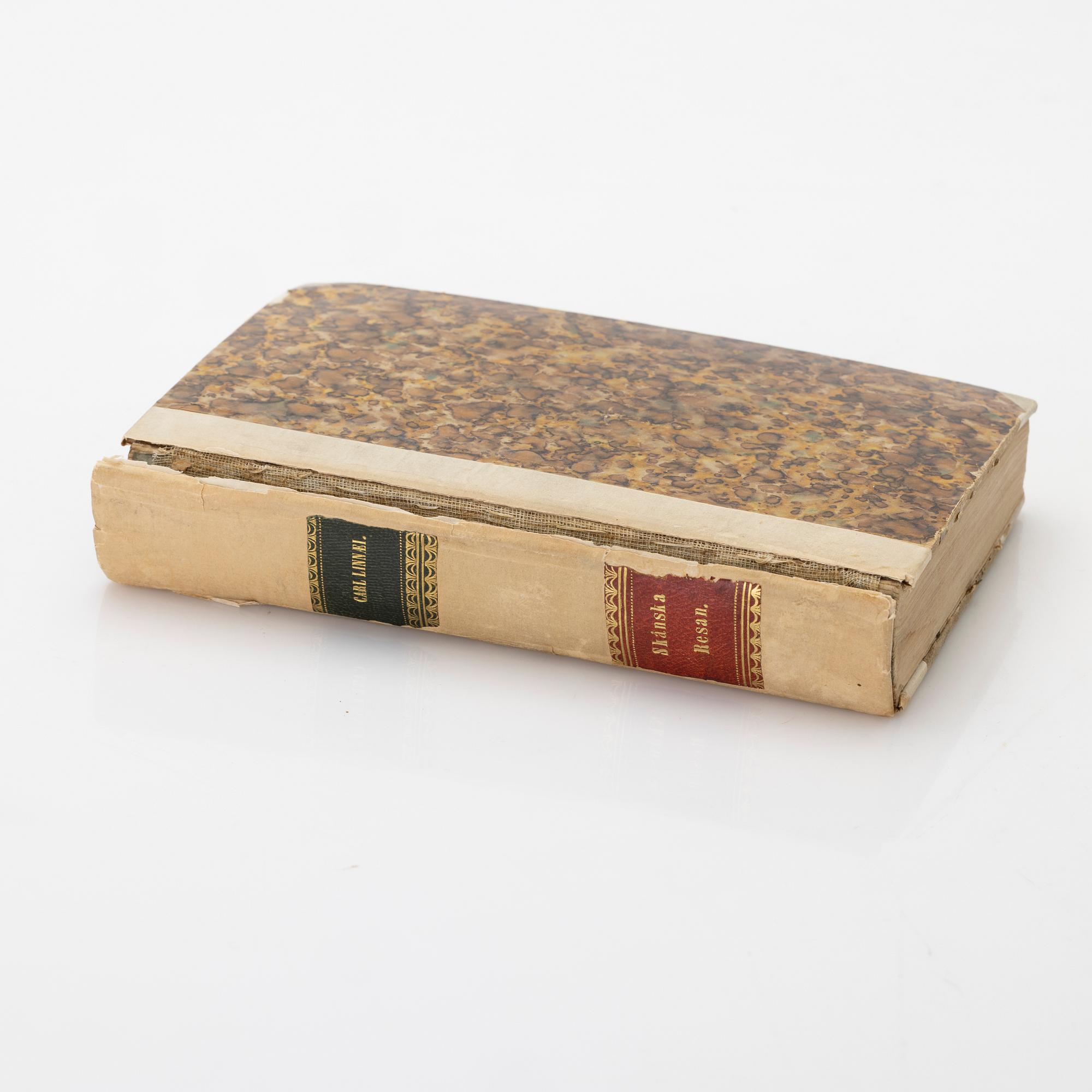 Carl von Linné, bok, "Skånska resa", Stockholm 1751.
