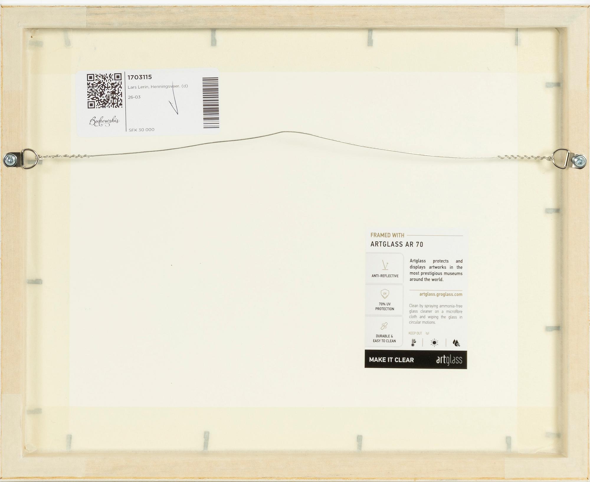 Lars Lerin, Henningsvaer.