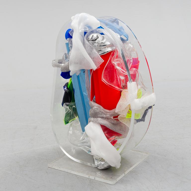 JAN NALIWAJKO, skulptur, plexiglas och plast, 2000-talets början.